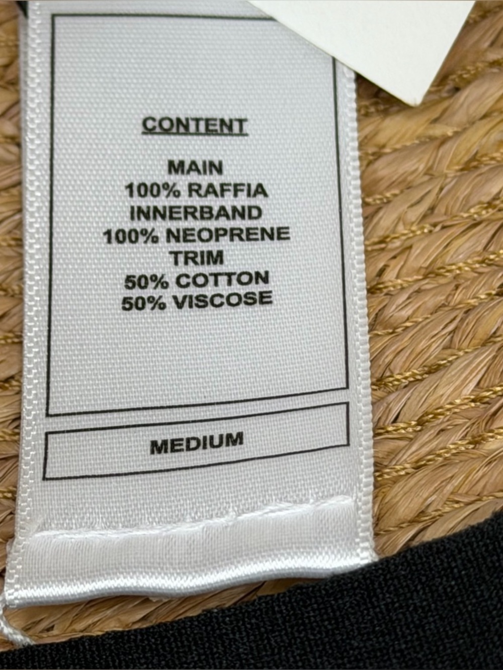 HELEN KAMINSKI NEWPORT SB RAFFIA WOMENS MEDIUM UPF 50 HAT NOUGAT/GUMBLOSSOM NEW - Picture 10 of 10